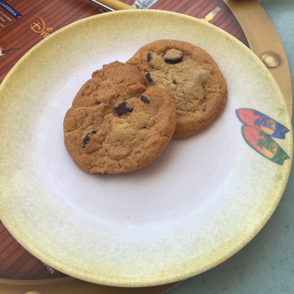 disney cruise line plate cookies