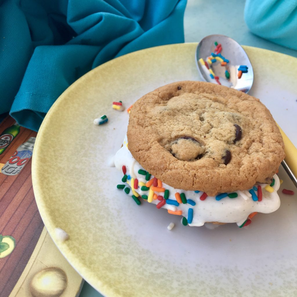 disney cruise line DIY ice cream sandwich